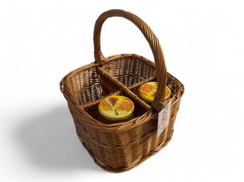 Basket for 4 bottles