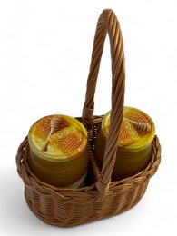 Basket for 2 bottles